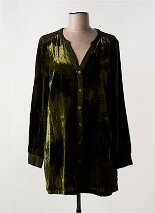 Tunică mâneci lungi verde WHITE STUFF femeie