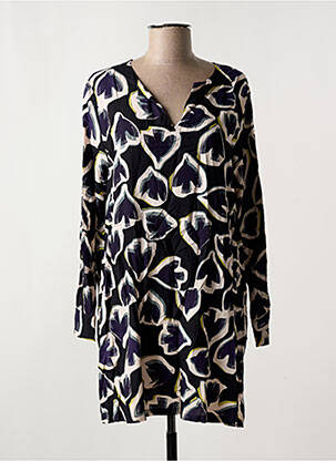 Tunică mâneci lungi negru MASAI femeie