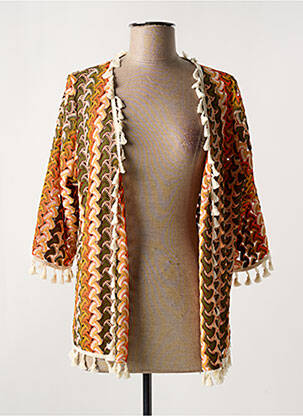 Vestă cu mâneci lungi portocaliu AN II VITO femeie