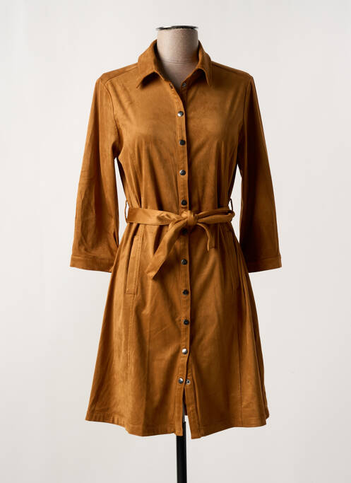 Rochie scurtă maro ESQUALO femeie