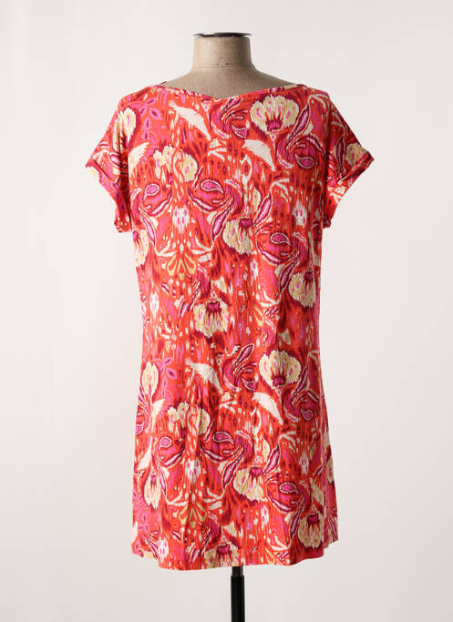 Tunică mâneci scurte portocaliu YEST femeie