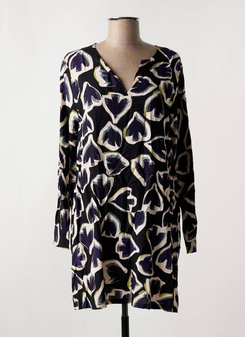 Tunică mâneci lungi negru MASAI femeie