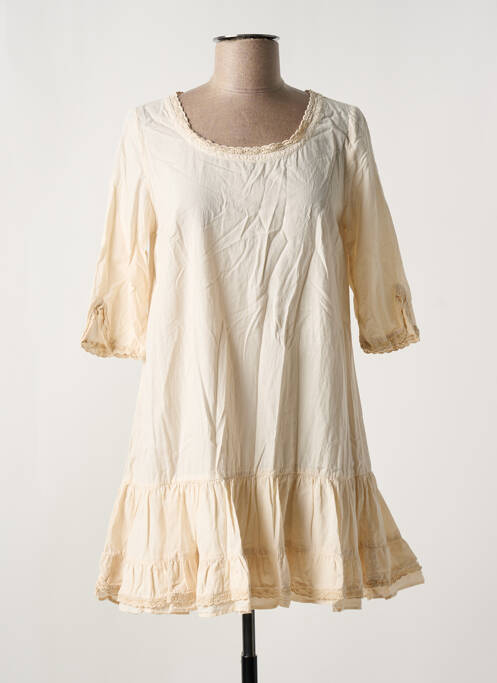 Tunică mâneci lungi bej JAYKO femeie