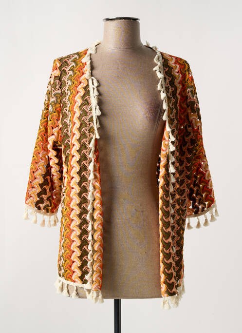 Vestă cu mâneci lungi portocaliu AN II VITO femeie