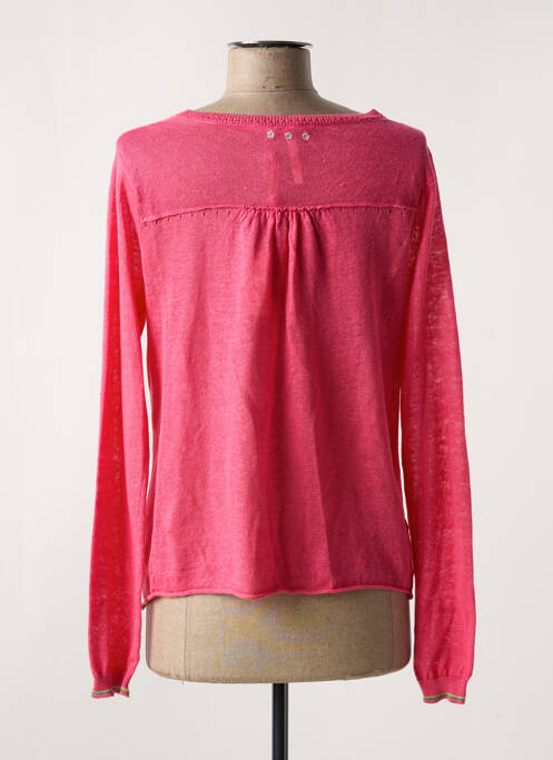 Vestă cu mâneci lungi elasticitate roz WHITE STUFF femme