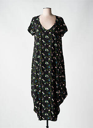 Rochie lungă negru AN II VITO femeie