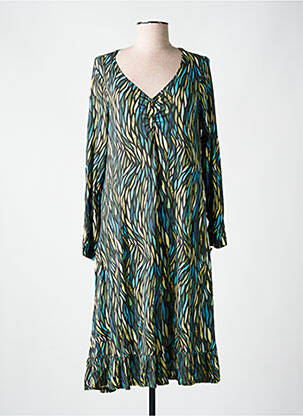 Rochie midi verde AN II VITO femeie