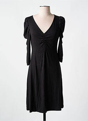 Rochie midi mâneci lungi mâneci lungi negru AN II VITO femeie