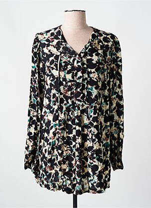 Tunică mâneci lungi negru YEST femeie