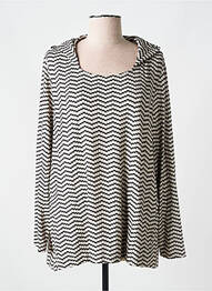 Pulover guler rotund mâneci lungi negru AN II VITO femme
