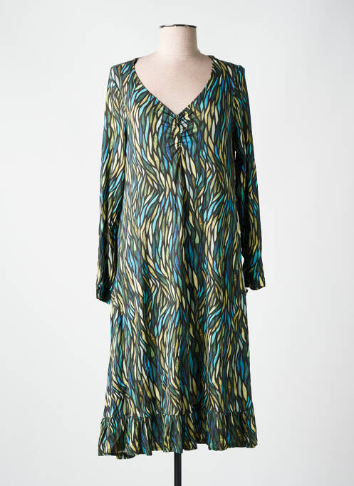 Rochie midi verde AN II VITO femeie