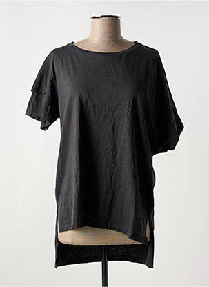 Tunică mâneci scurte gri LOTUS EATERS femeie