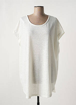 Tunică mâneci scurte bej GERSHON BRAM femeie