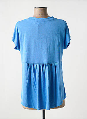 Tricou elasticitate mâneci scurte albastru MASAI femeie