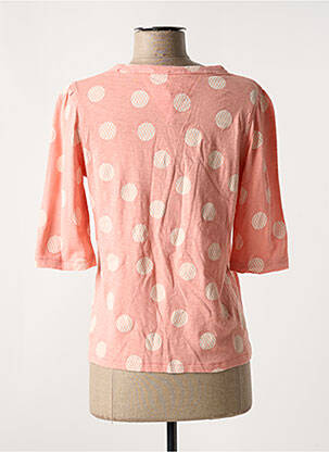 Tricou mâneci 3/4 mâneci 3/4 roz WHITE STUFF femeie