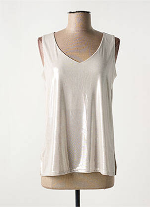 Top argintiu AN II VITO femeie