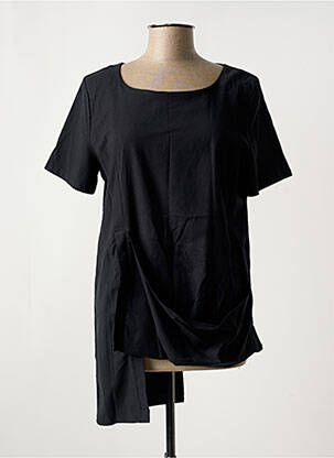 Tunică mâneci scurte negru ELSEWHERE femeie