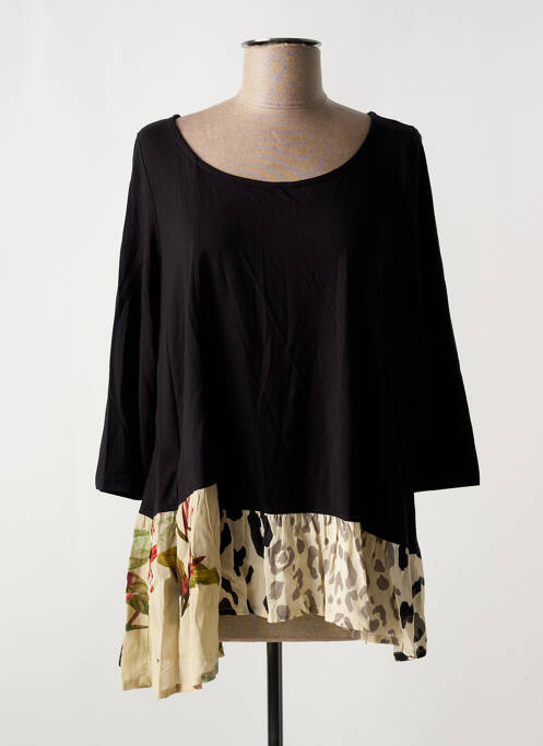 Tunică mâneci lungi negru ALEMBIKA femeie