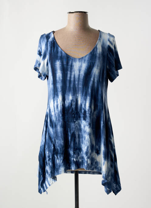 Tunică mâneci scurte albastru AN II VITO femeie