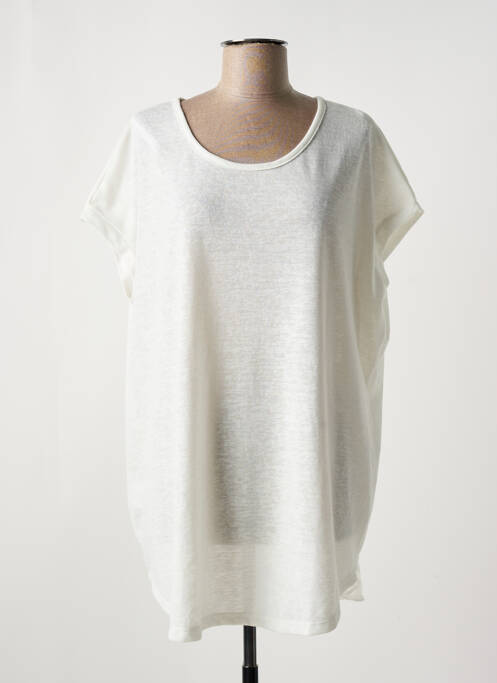 Tunică mâneci scurte bej GERSHON BRAM femeie