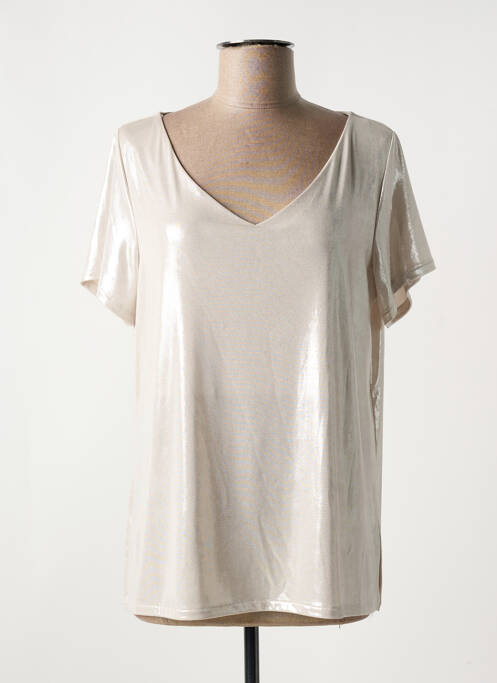 Top argintiu AN II VITO femeie