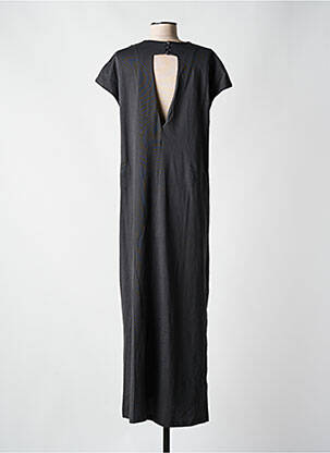 Rochie lungă mâneci scurte mâneci scurte gri LOTUS EATERS femeie