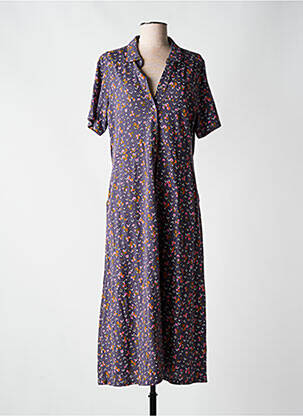 Rochie lungă mâneci scurte mâneci scurte violet WHITE STUFF femeie