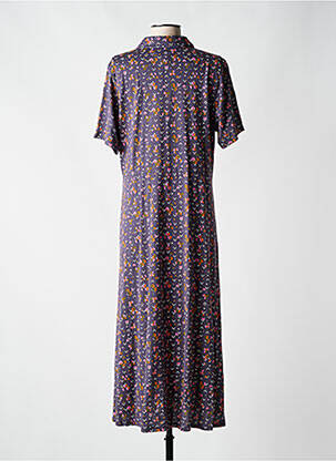 Rochie lungă mâneci scurte mâneci scurte violet WHITE STUFF femeie