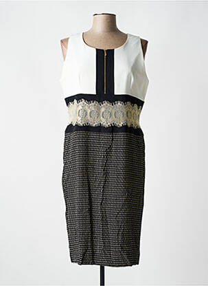 Rochie midi bej BLEU BLANC ROUGE femeie