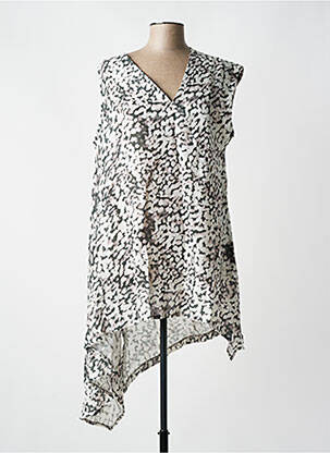 Tunică fără mâneci gri LOTUS EATERS femeie