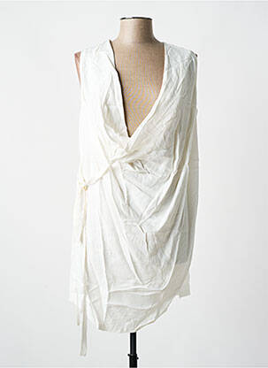 Tunică fără mâneci bej LOTUS EATERS femeie