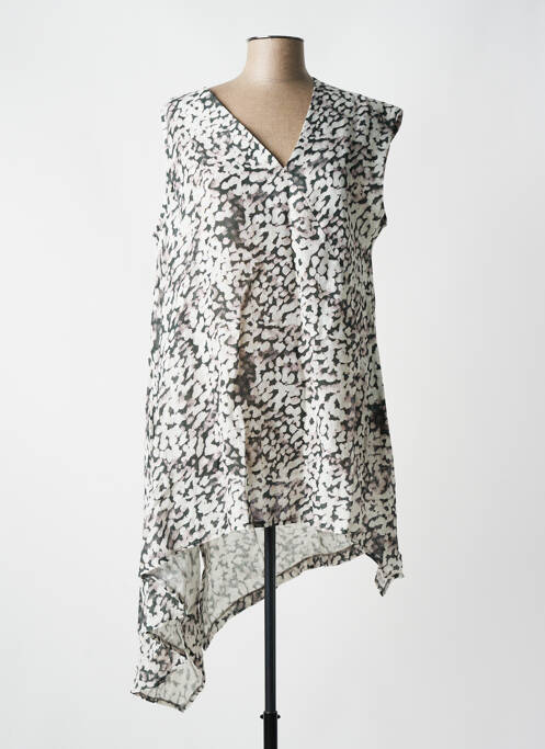 Tunică fără mâneci gri LOTUS EATERS femeie