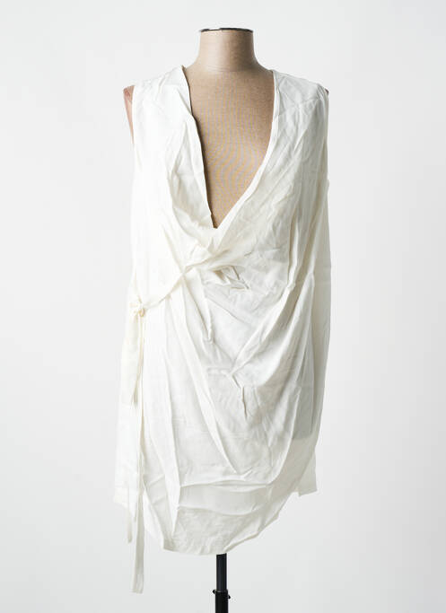 Tunică fără mâneci bej LOTUS EATERS femeie