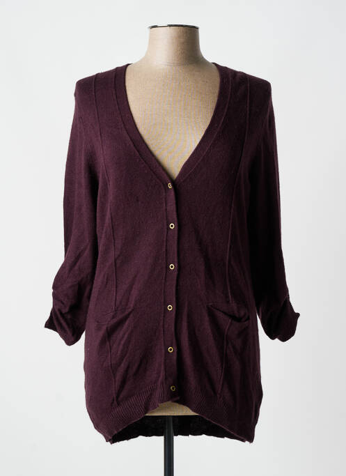 Vestă cu mâneci lungi violet WHITE STUFF femeie