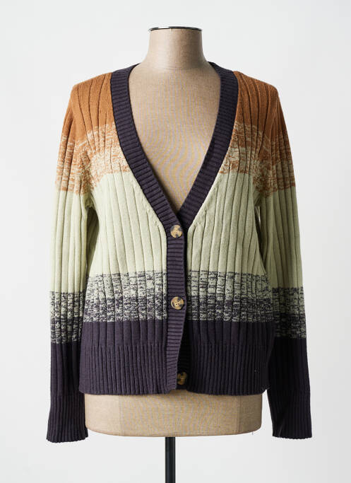 Vestă cu mâneci lungi bej YEST femeie