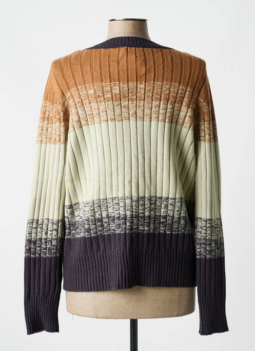 Vestă cu mâneci lungi bej YEST femeie