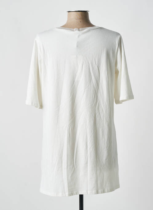 Tunică mâneci scurte bej LUUKAA femeie