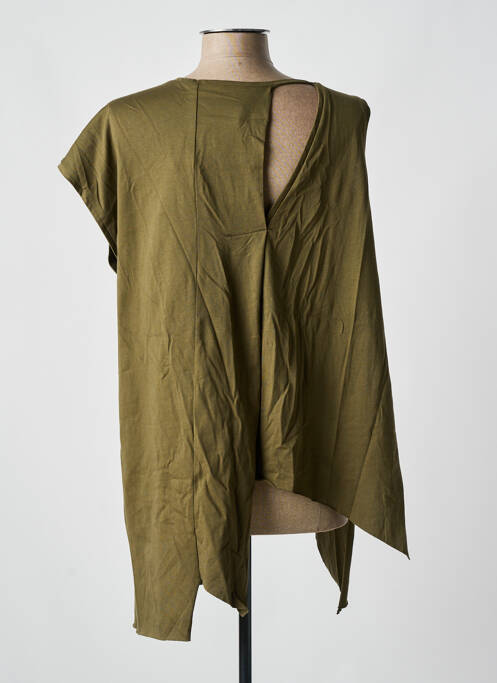 Tunică mâneci scurte verde LOTUS EATERS femeie