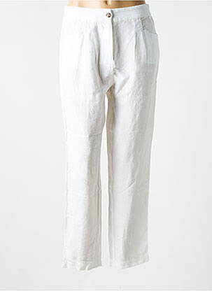 Pantalon larg alb WHITE STUFF femeie