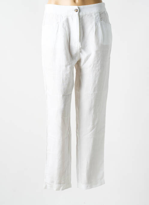 Pantalon larg alb WHITE STUFF femeie
