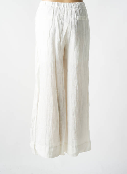 Pantalon larg alb ESQUALO femeie