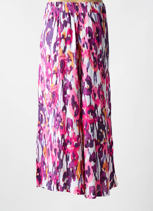 Pantalon larg roz YEST femeie