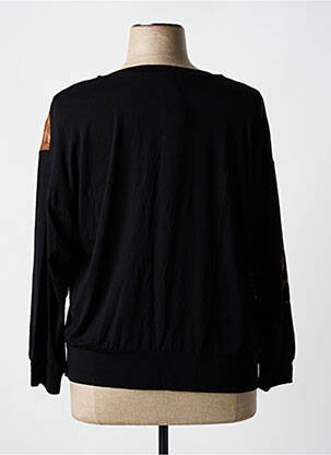 Tricou mâneci lungi mâneci lungi negru ALEMBIKA femeie