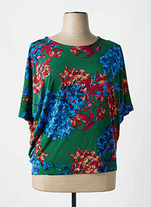 Tricou mâneci 3/4 mâneci 3/4 verde ALEMBIKA femeie