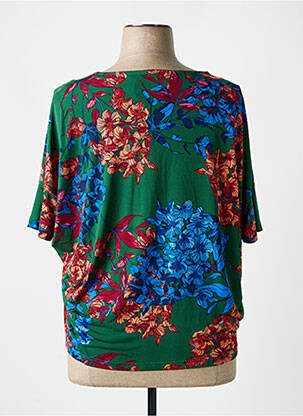 Tricou mâneci 3/4 mâneci 3/4 verde ALEMBIKA femeie