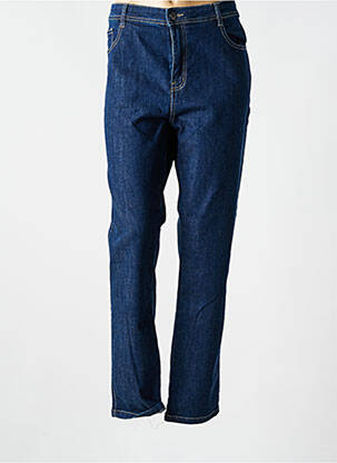 Blugi cu croială slim albastru AN II VITO femeie