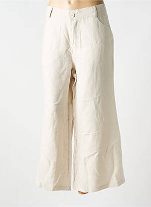 Pantalon 7/8 bej SEMIOLOGY femeie