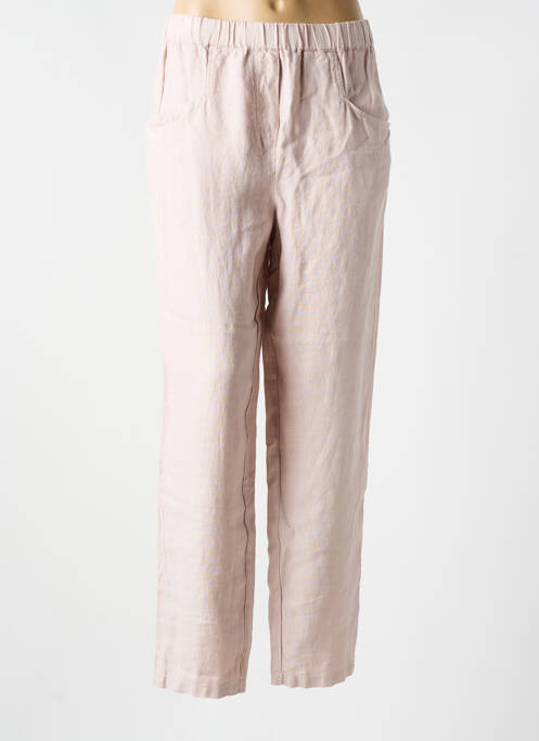 Pantalon drept roz VETONO femeie
