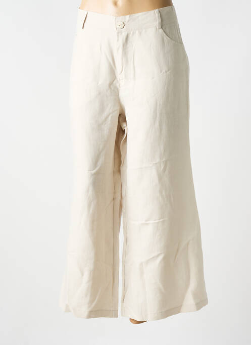 Pantalon 7/8 bej SEMIOLOGY femeie