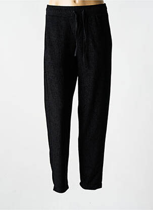 Pantalon slim talie elastică mărime normală negru LOTUS EATERS femeie